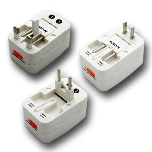 All in 1 Universal Travel Power Adapter for US, UK, EU, AU