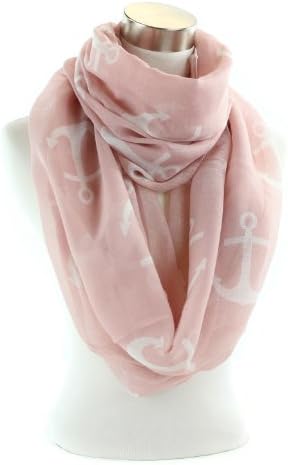 Popular Anchor Pattern Print Infinity Scarf