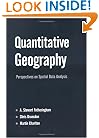 Quantitative Geography: Perspectives on Spatial Data Analysis