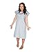 Gownies Hospital Patient Gown, Designer (L/XL Size 10-16, Lisa)