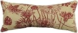 Maystone 22" Wide Outdoor Pillow, 22" RECT MAYSTO, RED