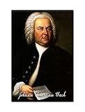 Johann Sebastian Bach Portrait Fridge Magnet