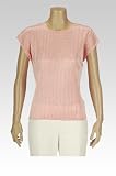 Petite Zig Zag Pleated Poly Cap Sleeve Liner 22