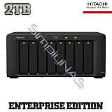Synology DS1812+ 8TB (4 x 2TB) Integrated with Hitachi Ultrastar 7K3000 (Enterprise)