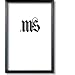 11x17 / 11'' x 17'' Frame for Picture Photo or Poster, Black, style #601