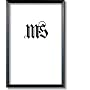 11x17 / 11'' x 17'' Frame for Picture Photo or Poster, Black, style #601