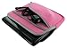 Packard Bell 11.6-Inch Dot M Netbook Neoprene Sleeve Slip Case (Invisible Zipper Tri-Pocket - Pink)