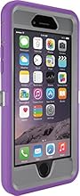 OtterBox Defender Series iPhone 6 ONLY Case(4.7" Version), Standard Packaging, Gunmetal Grey/Opal Purple