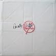 Don Mattingly Autographed New York Yankees Full Size Logo Base, Proof Photo