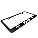 Ford Mustang 50 Black License Plate Frame