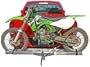 AMC-400 Lightweight Aluminum Motocross & Dirt Bike Carrier for 2" Hitch Receivers