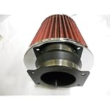 90-96 Nissan 300zx Air Intake Adapter and Red Air Filter by High performance parts