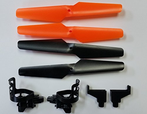 Full Blade Set Replacement/Spare Parts for Haktoys HAK909 and HAK909C Large RC Quadcopter