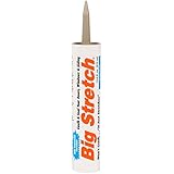 Sashco Big Stretch Acrylic Latex High Performance Caulking Sealant, 10.5 Ounce Cartridge, Slate Gray (Pack of 12)