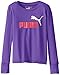 PUMA Little Girls' Forever Faster Long Sleeve Tech Tee