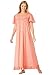Dreams & Co. Women's Plus Size Long Cotton Knit Gown