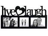 Live Love Laugh Wall Picture Frame - Hanging