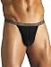 Velvet Striped Posing Thong