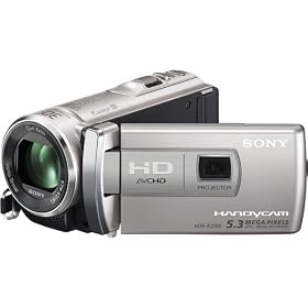 Sony HDR-PJ200 High Definition Handycam Camcorder (Silver)