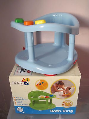 Baby Bath Tub Ring Seat New in Box By KETER - Blue Best Price