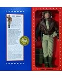 G.I. Joe Year 1996 Limited Edition World War II 50th Anniversary Commemorative 12 Inch Tall Action Figure - ARMY GENERAL with Dark-Shade Winter Shirt, Khaki 