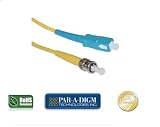 30 meter 100ft feet LSZH Fiber Optic cable SC ST 9/125 Singlemode duplex PAR-A-DIGM Image of 30 meter 100ft feet LSZH Fiber Optic cable SC ST 9/125 Singlemode duplex PAR-A-DIGM