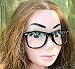 WAYFARER FASHION STYLE GLASSES BLACK geek retro nerd