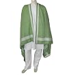 Tribal Design Mens Meditation Shawl and Wrap Dress in Wool