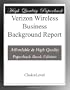 Verizon Wireless Business Background Report