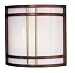 American Fluorescent - RDS218RBEC: Radio city sconce 2-18W oil rubbed bronze