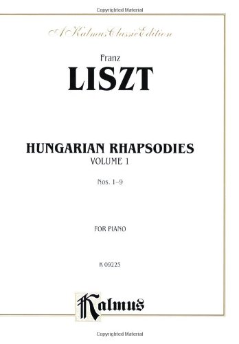 Hungarian Rhapsodies, Volume I (Piano Solos)