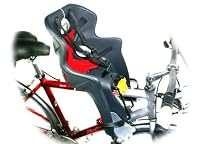 Bellelli Rabbit Frame Mounted Child Seat Grey (Round Feet)