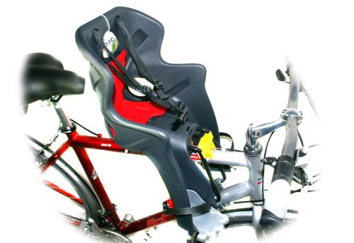 Bellelli Rabbit Frame Mounted Child Seat Grey (Round Feet)