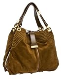 Jimmy Choo - Jimmy Choo Alex Cognac Suede Hobo Bag