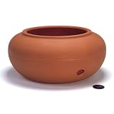 Akro-Mils RZGH210E35 Garden Hose Pot, Terra Cotta, 21-Inch