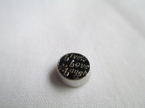 Floating Love, Live, Laugh Charm/add to Your Glass Lockets