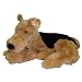 ZDISC Airedale Terrier AKC Licensed Replica by Steiff