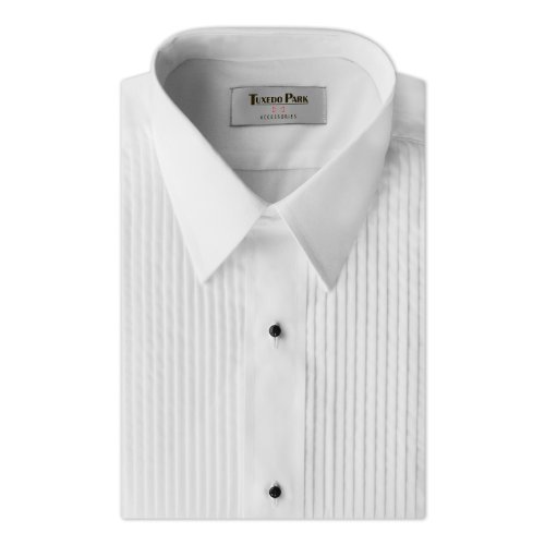 Tuxedo Shirt- White 1/4
