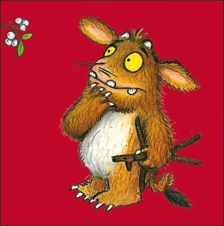 The Gruffalos Child Christmas Gift Tags x 5