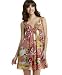 Johnny Martin Floral Chiffon Babydoll Dress