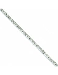 Genuine 14K White Gold White Gold Diamond Bracelet 11 Grams Of Gold 100% Satisfaction Guaranteed.