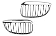 Custom Chrome Grille Cover BMW 5 Series 2004-2007 Grills-Bumpers Grilles