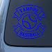 VAMPIRE BASEBALL - Twilight - Vinyl Decal Sticker #1475 | Vinyl Color: Blue