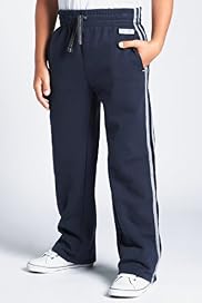 Cotton Rich Stripe Drawstring Joggers