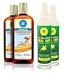 Mercola Tanning Oil 8 oz 2 Bottles Bug off 8 oz 2 Bottles