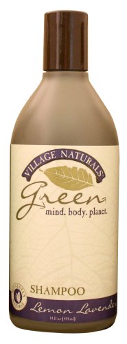 Village Naturals Green Lemon Lavender Shampoo 14 fl oz