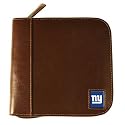New York Giants Brown Square Leather CD Case