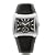 Police 'Enterprise' Gents Black Leather Strap And Black Dial Watch
