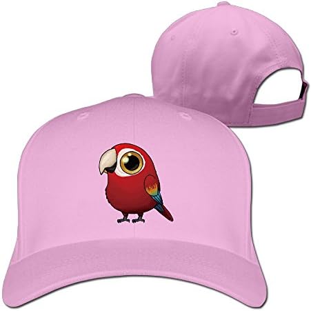 Cute Fat Macaw Unisex Adjustable Low Profile Baseball Hats (8 Colors)
