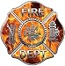 Firefighter Fire Department Decal Inferno 12